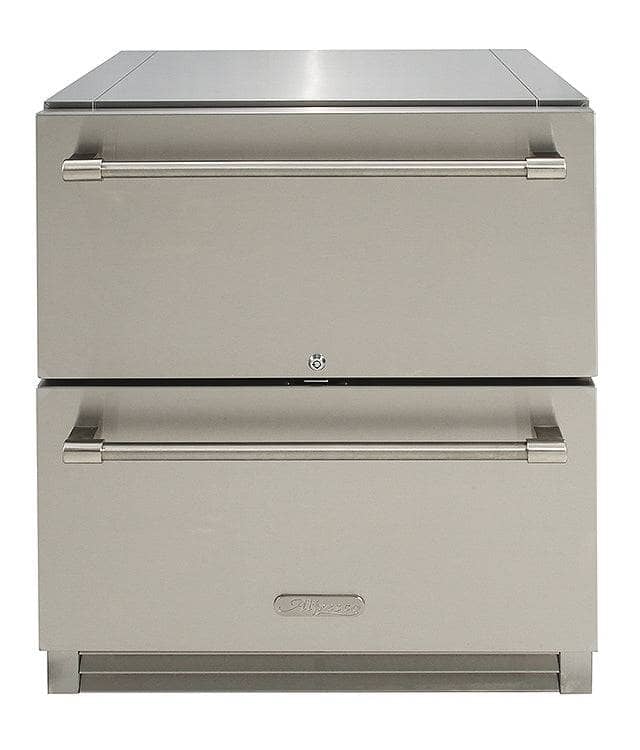 Alfresco 28" Undercounter Two Drawer Refrigerator