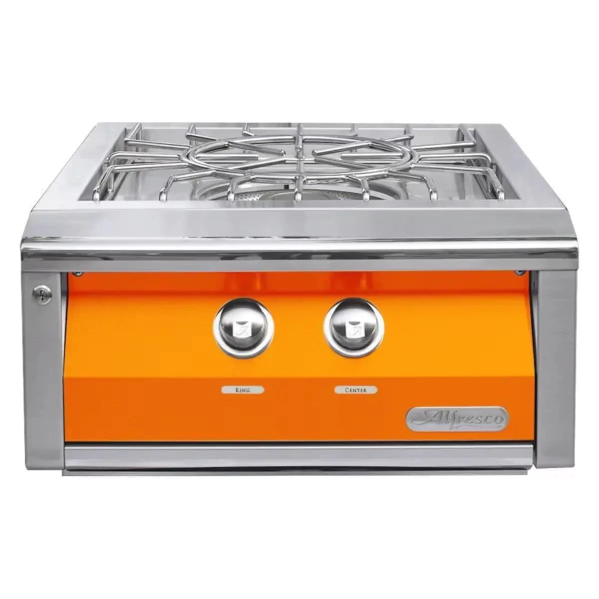 Alfresco Grills 24" VersaPower Gas Side Burner Outdoor Grills Natural Gas / Luminous Orange 12046444