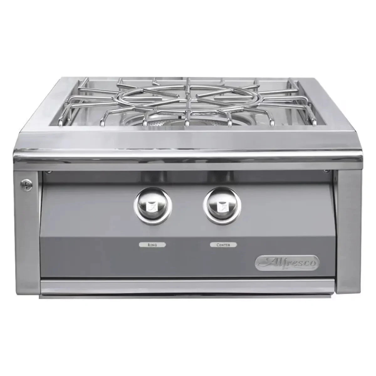 Alfresco Grills 24" VersaPower Gas Side Burner Outdoor Grills Natural Gas / Signal Gray 12046448