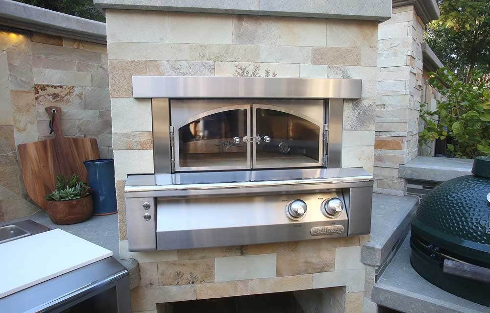Alfresco Grills 30 inch Built-In Pizza Oven Outdoor Grills Liquid Propane 12024538