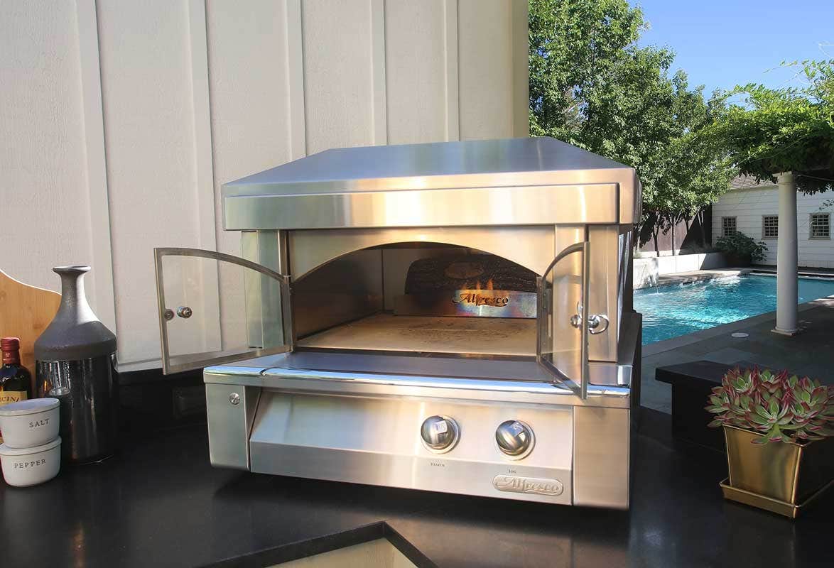 Alfresco Grills 30 inch Countertop Pizza Oven Outdoor Grills