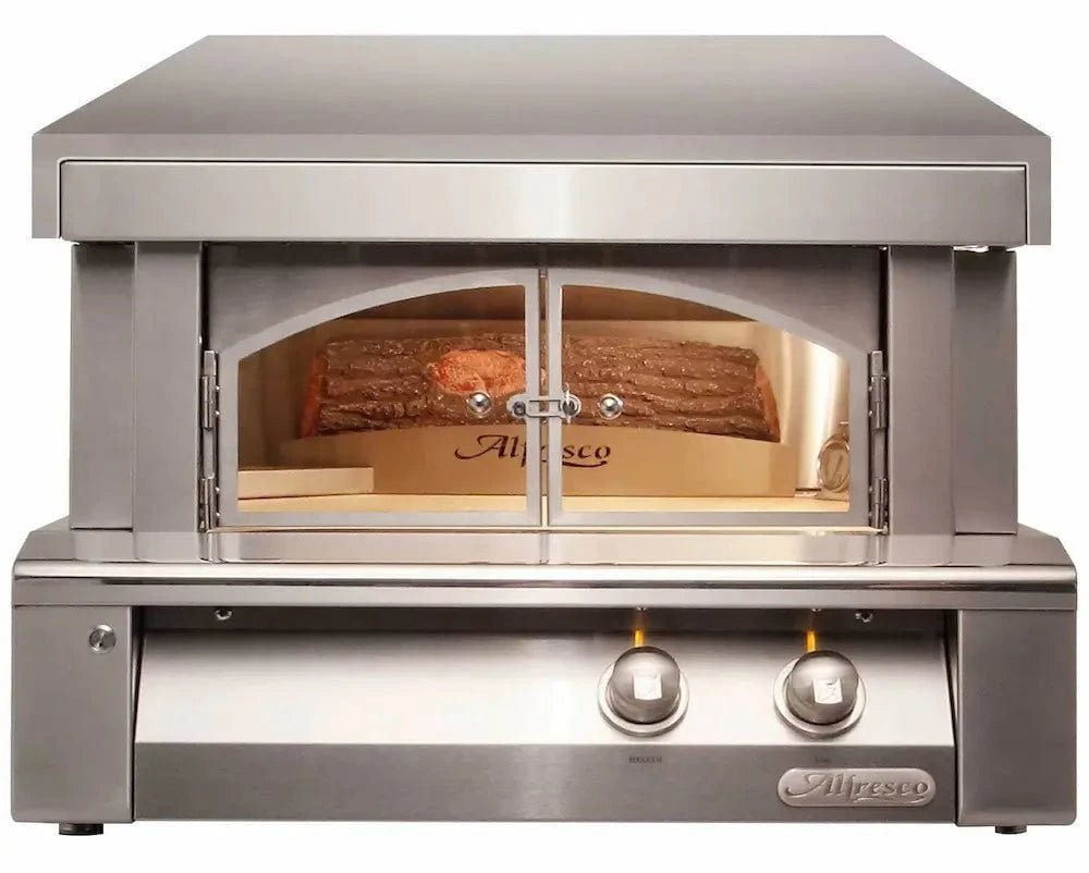 Alfresco Grills 30in Countertop Outdoor Pizza Oven Outdoor Grills Liquid Propane / White Matte 12046094