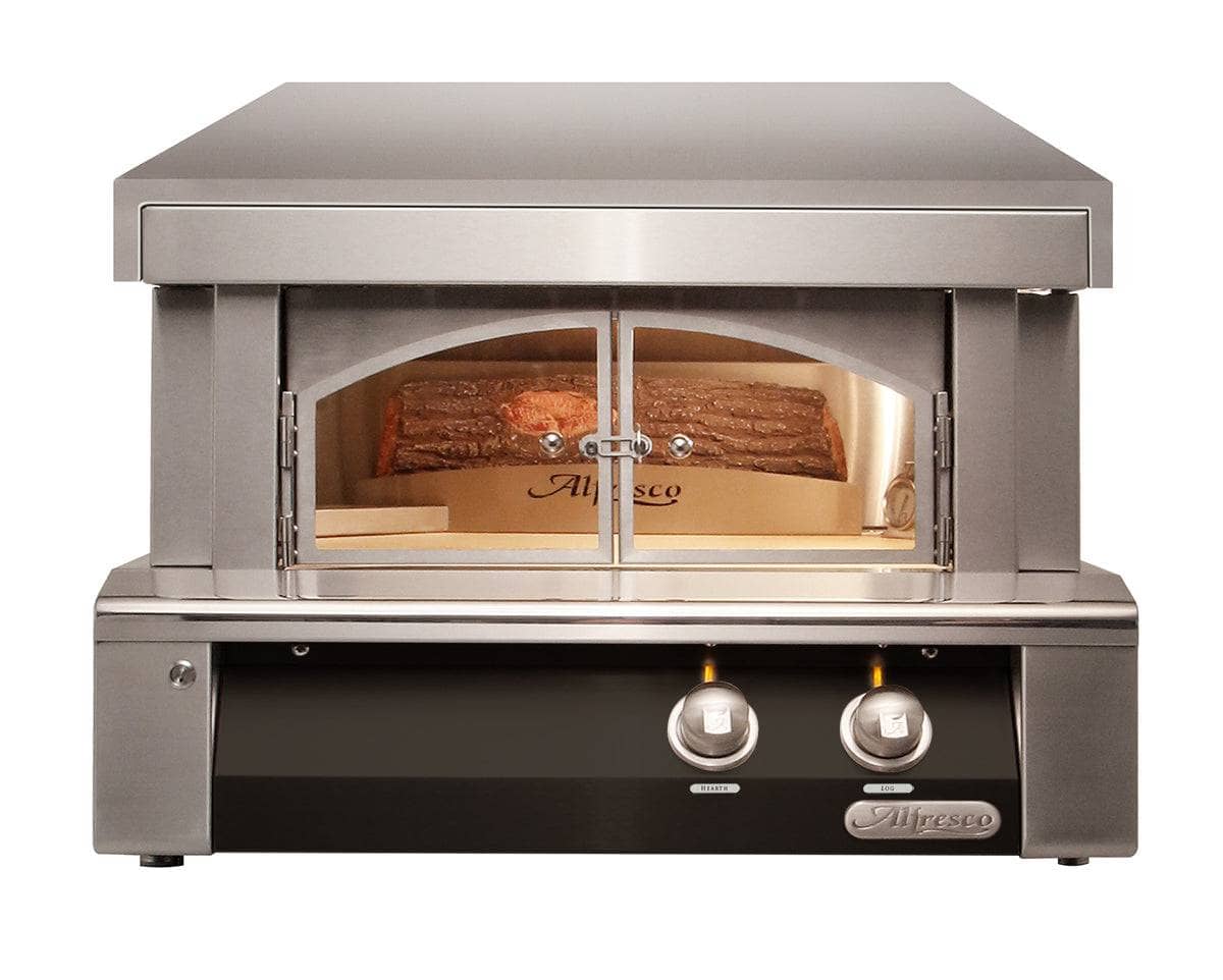 Alfresco Grills 30in Countertop Outdoor Pizza Oven Outdoor Grills Natural Gas / Black Matte 12046073