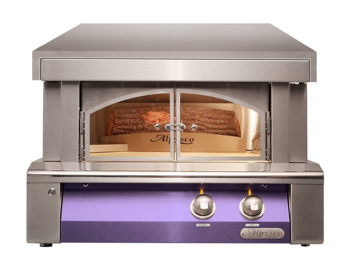 Alfresco Grills 30in Countertop Outdoor Pizza Oven Outdoor Grills Natural Gas / Blue Lilac 12046075