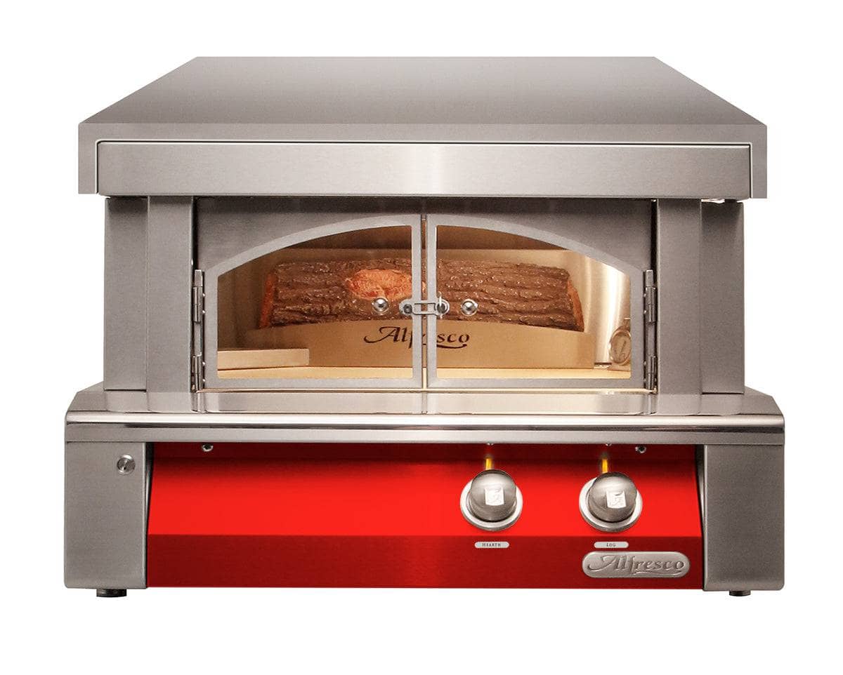 Alfresco Grills 30in Countertop Outdoor Pizza Oven Outdoor Grills Natural Gas / Carmine Red 12046077