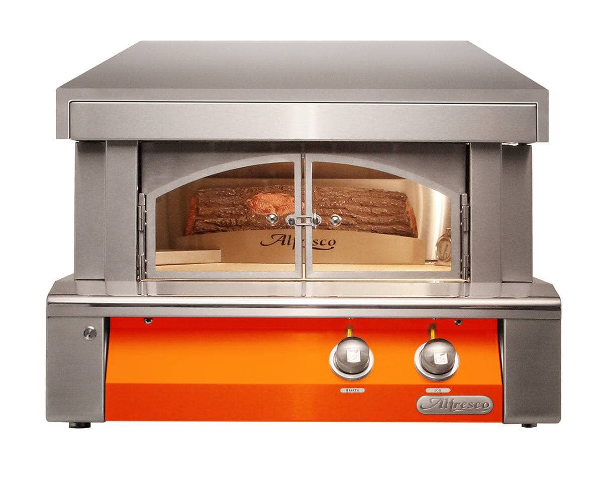Alfresco Grills 30in Countertop Outdoor Pizza Oven Outdoor Grills Natural Gas / Luminous Orange 12046083