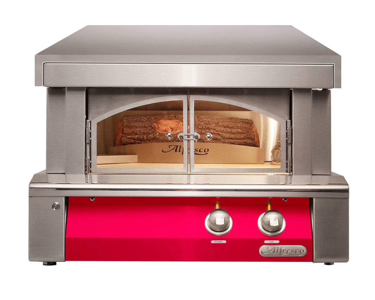 Alfresco Grills 30in Countertop Outdoor Pizza Oven Outdoor Grills Natural Gas / Raspberry Red 12046085