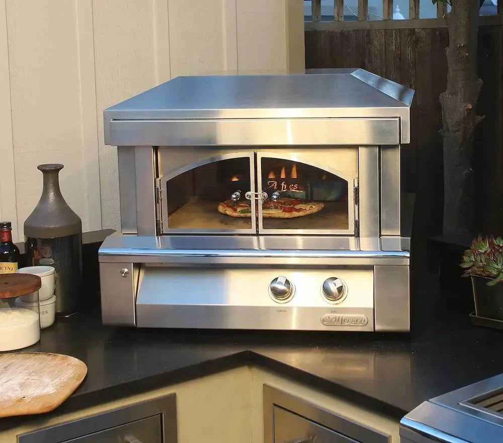 Alfresco Grills 30in Countertop Outdoor Pizza Oven Outdoor Grills