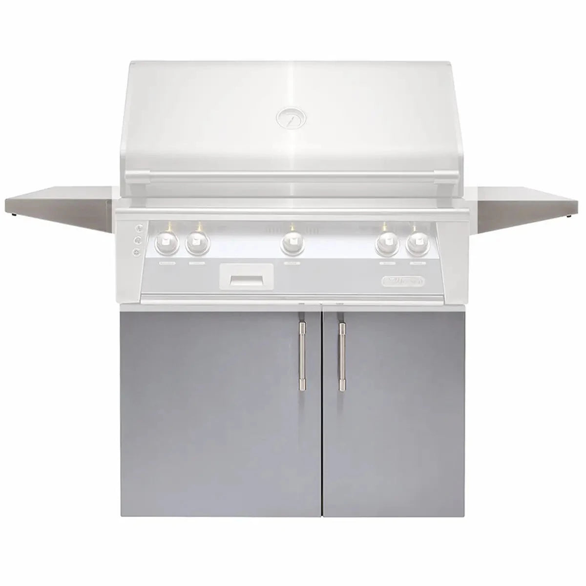 Alfresco Grills Standard Stainless Steel Gas Grill Carts Outdoor Grill Carts 36 inch / Signal Gray 12046486