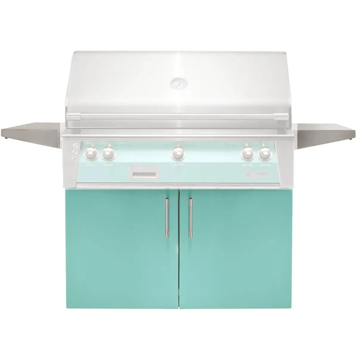 Alfresco Grills Standard Stainless Steel Gas Grill Carts Outdoor Grill Carts 42 inch / Light Green 12046475