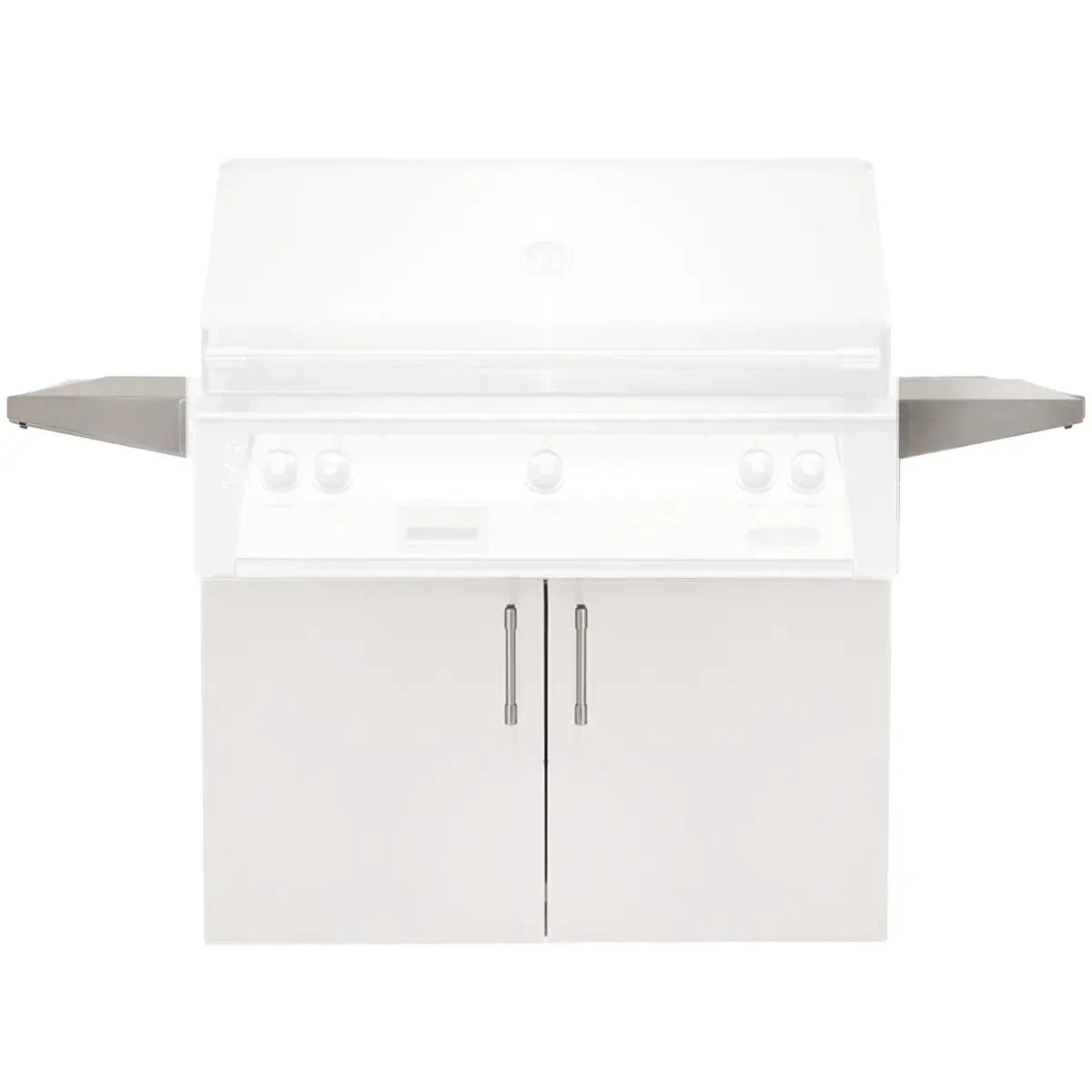 Alfresco Grills Standard Stainless Steel Gas Grill Carts Outdoor Grill Carts 42 inch / Signal White Gloss 12046491