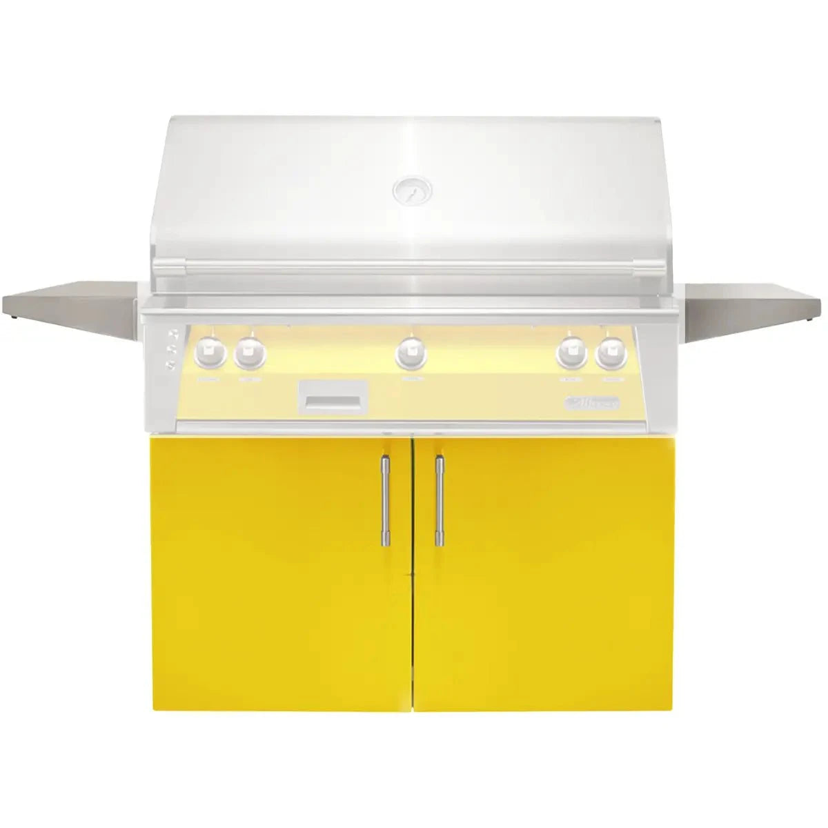 Alfresco Grills Standard Stainless Steel Gas Grill Carts Outdoor Grill Carts 42 inch / Traffic Yellow 12046495