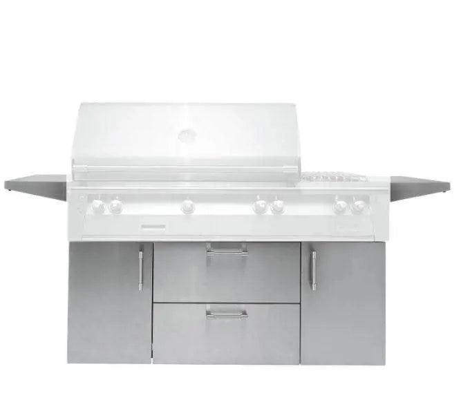 Alfresco Grills Standard Stainless Steel Gas Grill Carts Outdoor Grill Carts 56 inch 12023691
