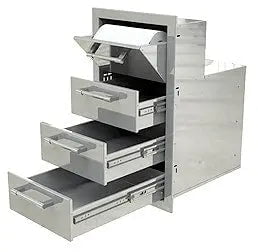 Alfresco Three Drawer Paper Towel Holder Cabinets & Storage 12030559