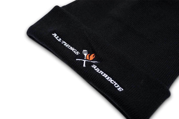 All Things Barbecue Black Knit Lined Stocking Cap Hats 12033950