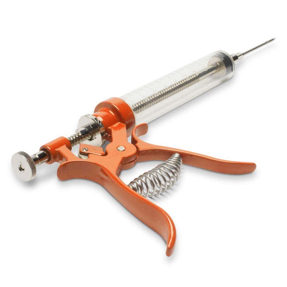 All Things Barbecue Meat Injector with Pistol Grip Kitchen Tools & Utensils 12032724