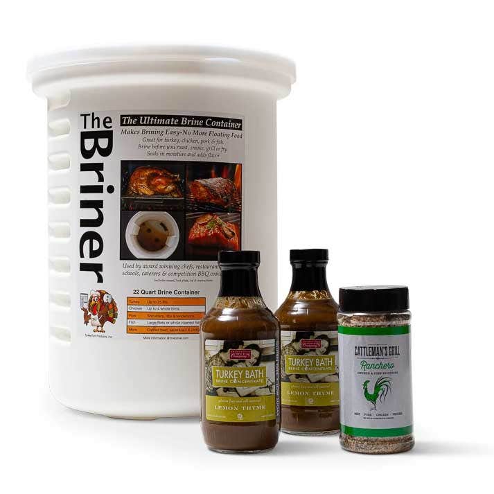 All Things Barbecue Savory Herb Turkey Kit Food Gift Baskets Briner Kit 12030961