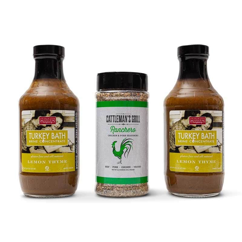 All Things Barbecue Savory Herb Turkey Kit Food Gift Baskets Flavors Only 12030964