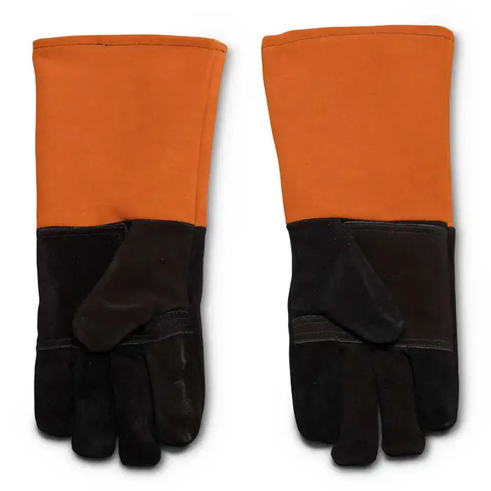All Things Barbecue Long Leather BBQ Gloves