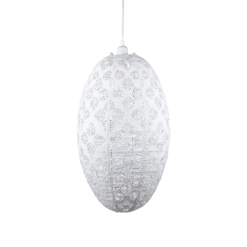 Allsop Stella Nova Geo Palm Pod Outdoor Light in White Lighting 12039668
