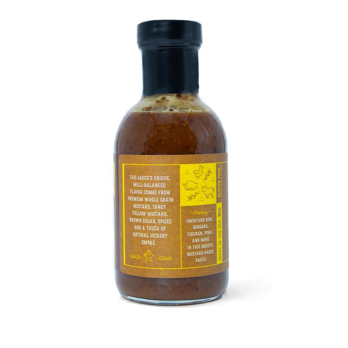American Stockyard Smoky Mustard BBQ Sauce Condiments & Sauces 12028061