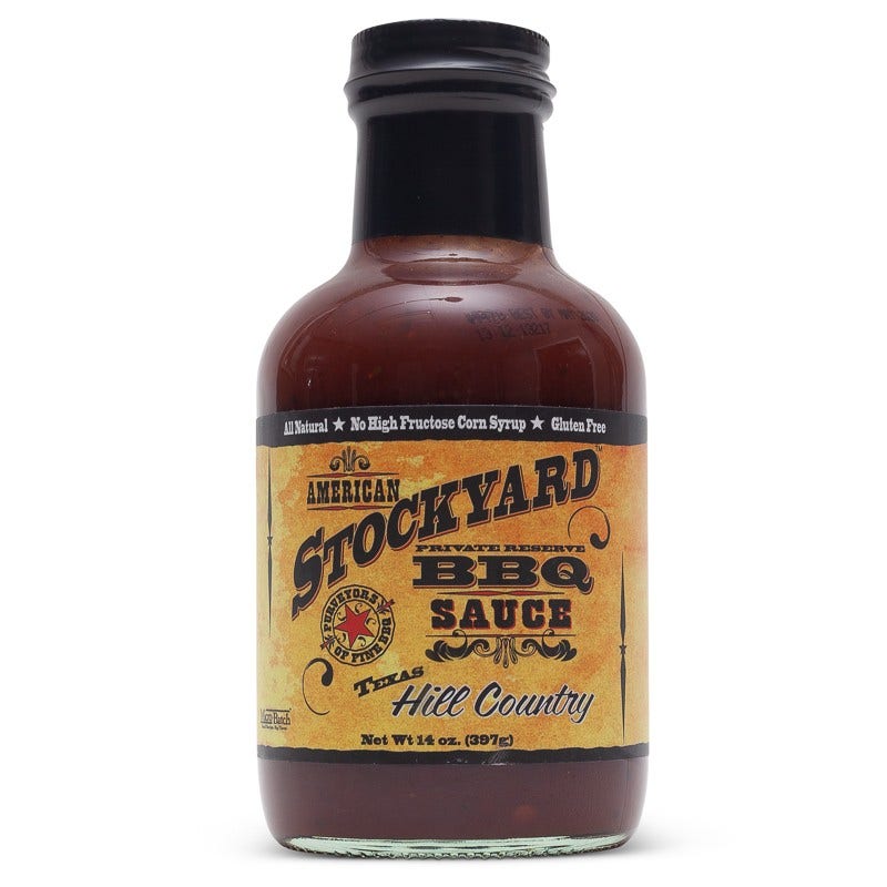 American Stockyard Texas Hill Country BBQ Sauce Marinades & Grilling Sauces 12028060
