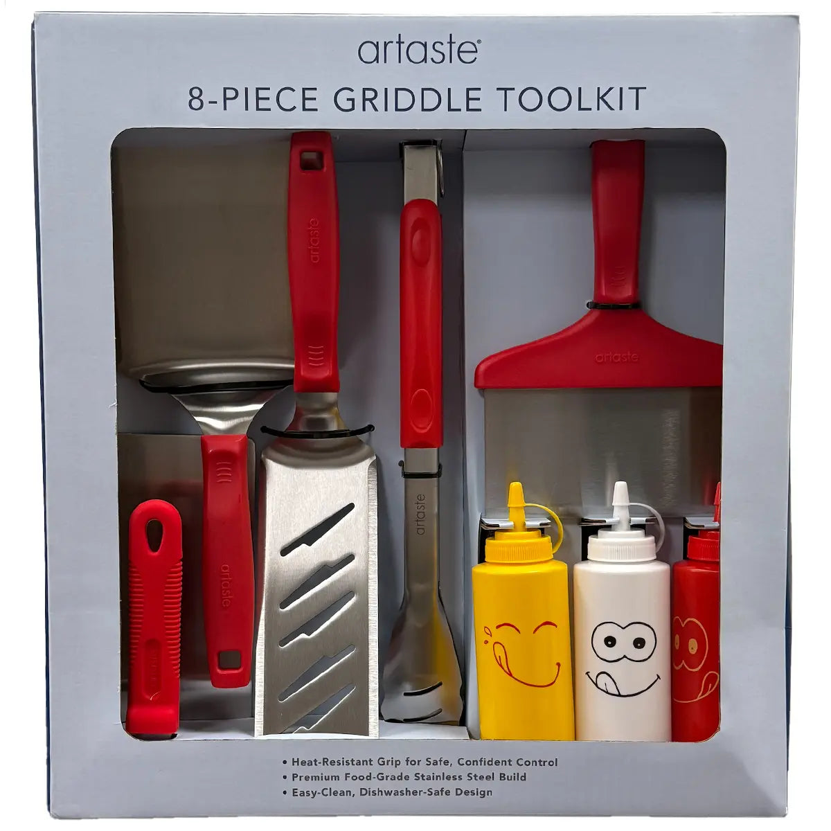 Artaste Griddle Toolkit 8-piece Bag Set Kitchen Tools & Utensils 12049992