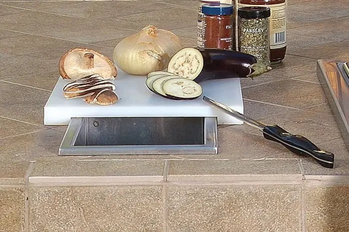 Artisan Prep and Waste Chute with Cut Board and Cover 12045833