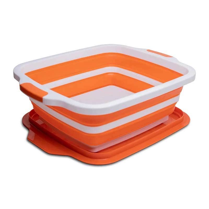 ATBBQ Collapsible Prep Tub with Built-in Cutting Board Kitchen Tools & Utensils 12038242