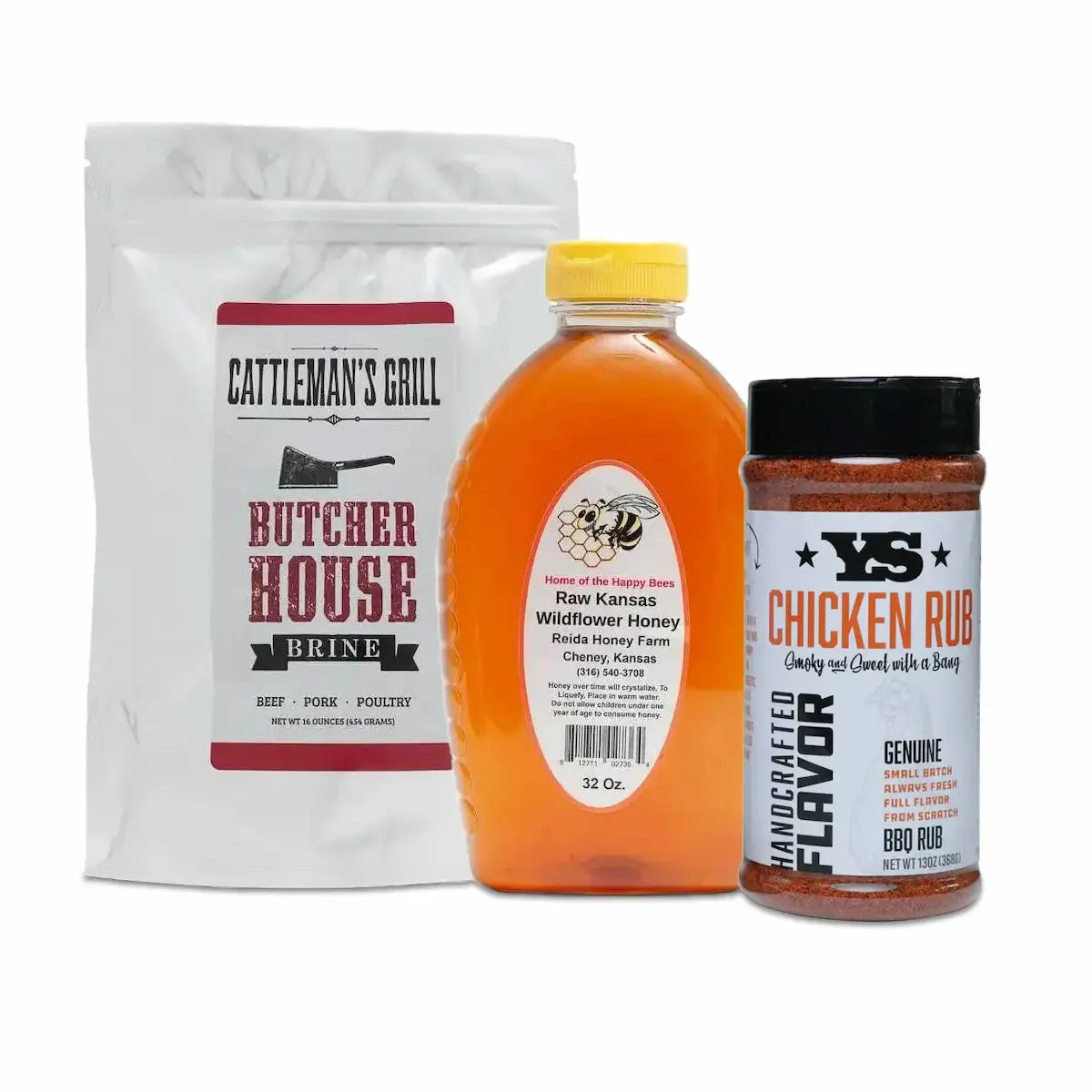 ATBBQ Honey Butter Glazed Christmas Turkey Kit Seasonings & Spices