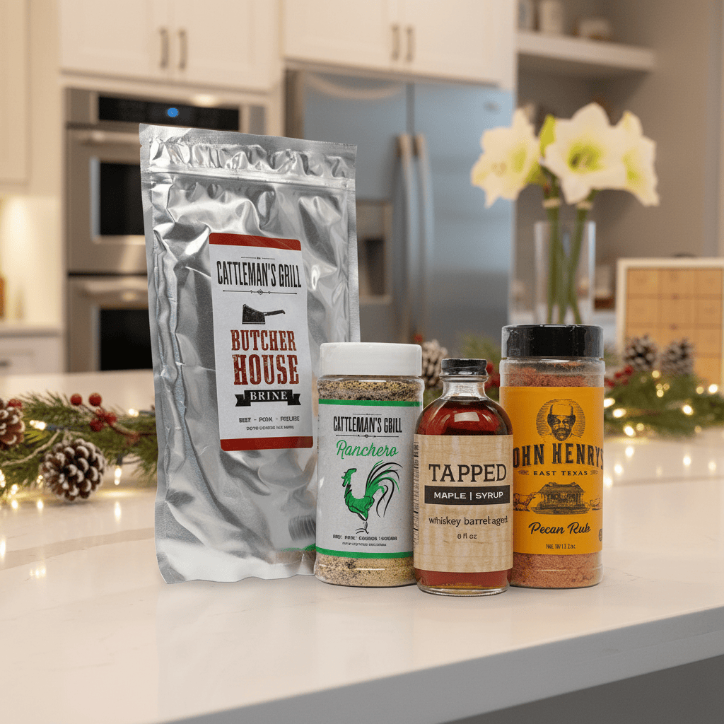 ATBBQ Maple Peach & Sweet Tea Turkey Kit Seasonings & Spices TK2025A