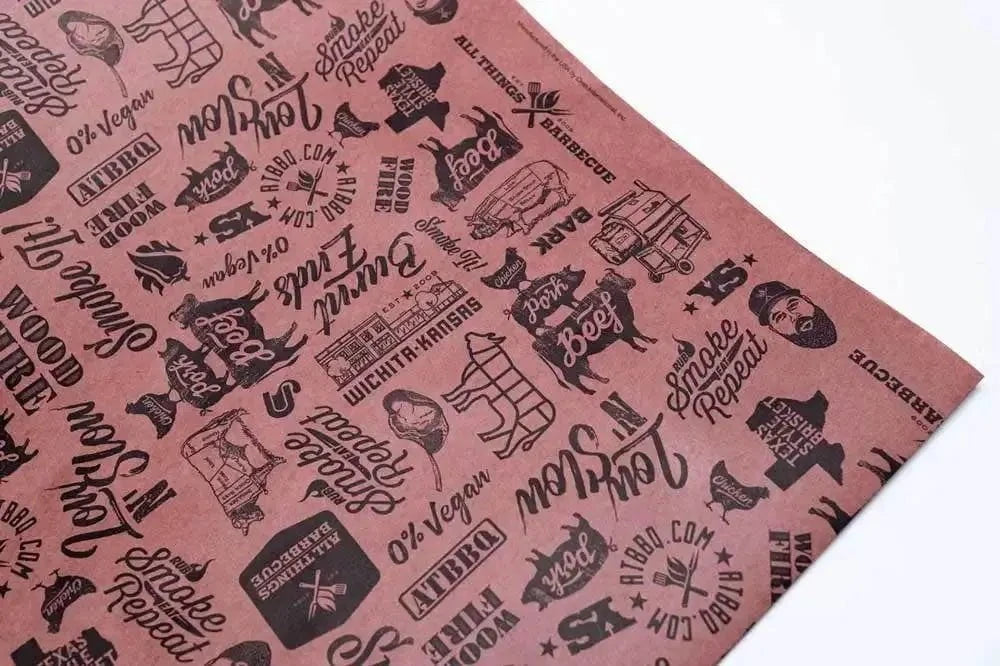 ATBBQ Pink Butcher Paper Outdoor Grill Accessories