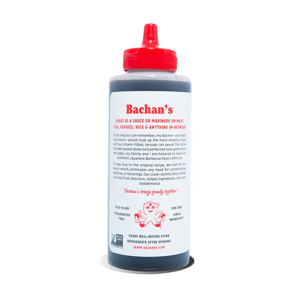 Bachan's Original Japanese Barbecue Sauce Condiments & Sauces 12041768