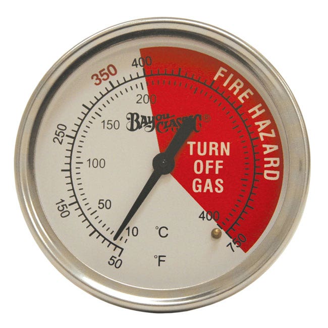 Bayou Classic Bayou Fryer Thermometer Cooking Thermometers 12041171