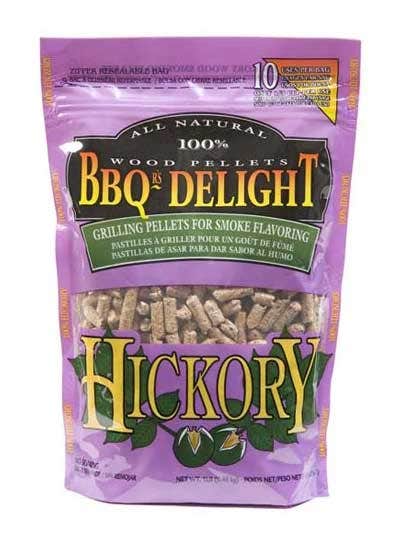 BBQr's Delight Grilling Pellets, 1lb Bag Firewood & Fuel Hickory 13040002