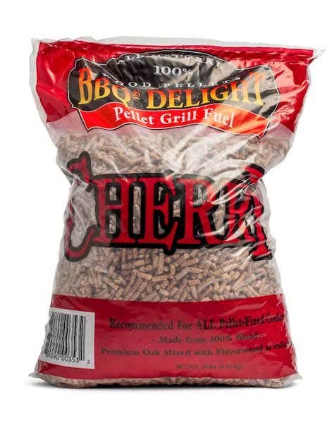 BBQr's Delight Wood Pellets, 20lb Bag Firewood & Fuel Cherry 12021789