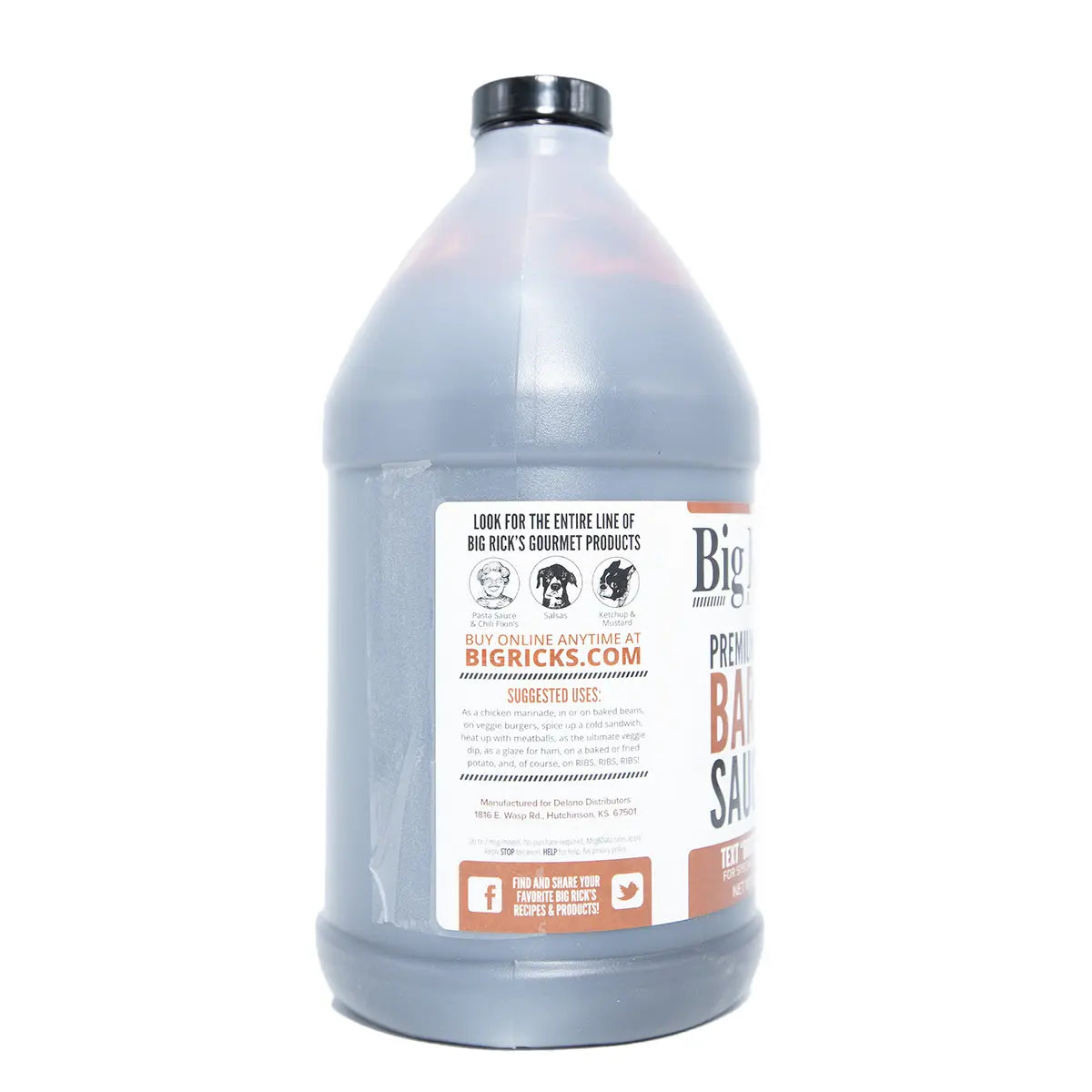 Big Rick's Chipotle Bar-B-Q Sauce Condiments & Sauces