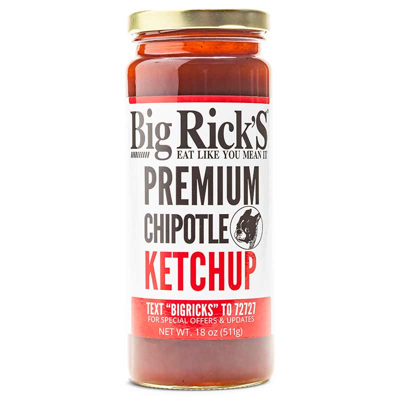 Big Rick's Chipotle Ketchup Condiments & Sauces 18 oz. 12011606