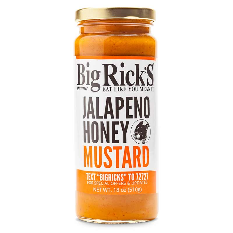 Big Rick's Jalapeno Honey Mustard Condiments & Sauces 18 oz. 12011601