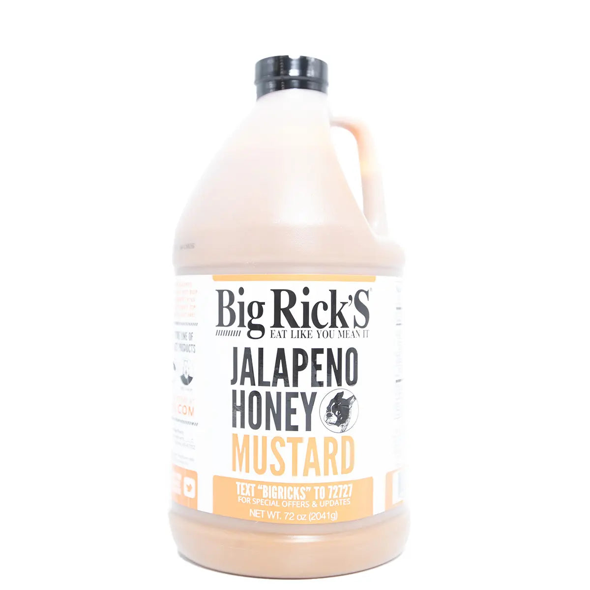 Big Rick's Jalapeno Honey Mustard Condiments & Sauces Half Gallon 12024967