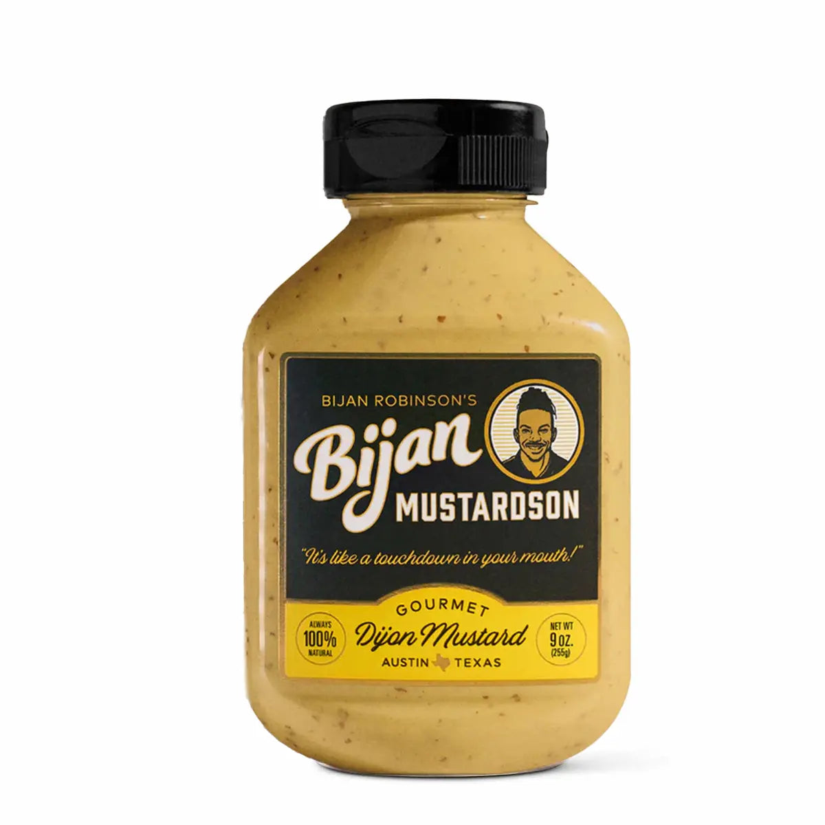 Bijan Mustardson, Gourmet Dijon Mustard, 9oz Mustard 12048487
