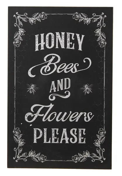 Black & White Bee Wall Decor Decor Style 2 12045428