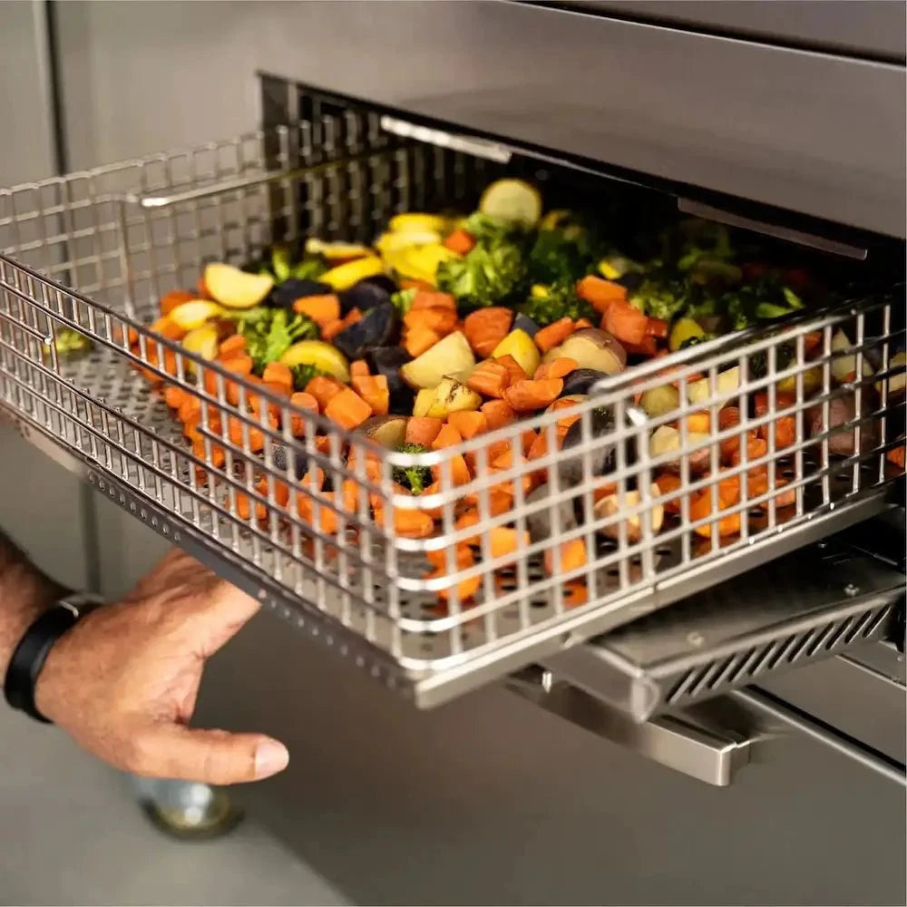 Blackstone Select 36 inch Griddle Air Fryer Combo with Dual Side Tables and Storage Drawers Outdoor Grill 12046141