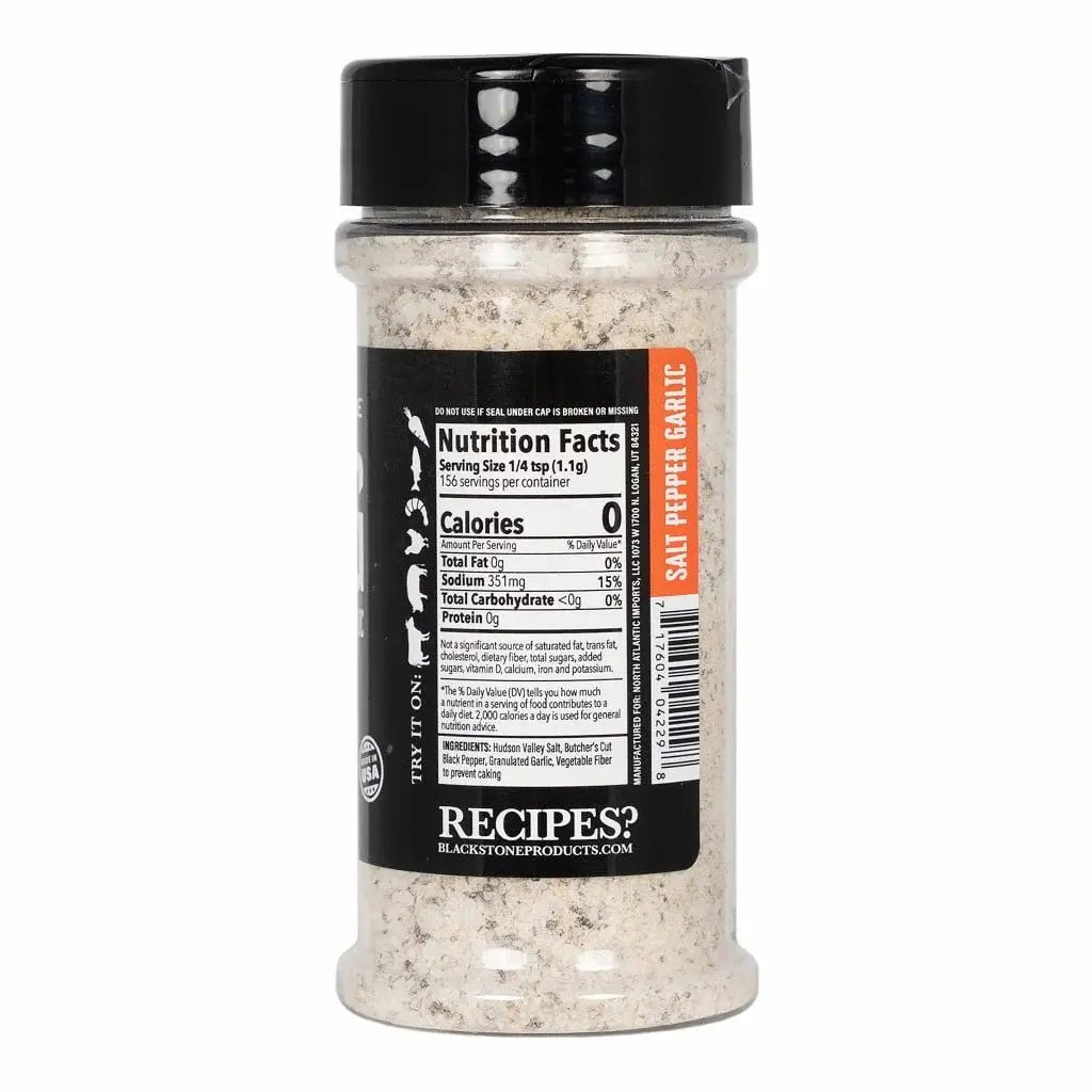 Blackstone SPG (Salt Pepper Garlic) Seasoning, 8.4oz Seasonings & Spices 12046171