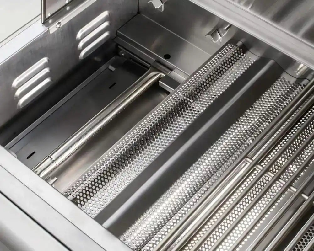 Blaze 6-Foot Stainless Steel BBQ Island with Prelude 4-Burner Gas Grill Head