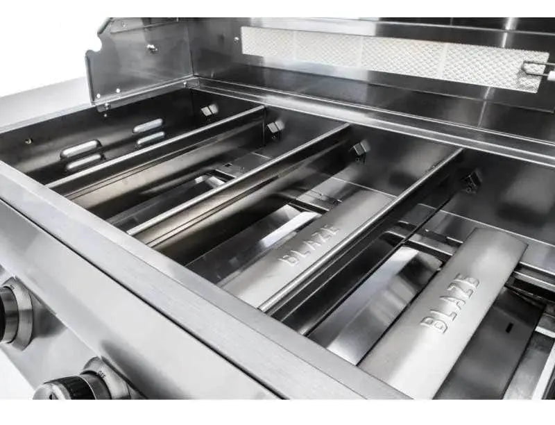 Blaze Grills Marine Grade Premium LTE 32” 4-Burner Gas BBQ Grill with Rear Burner and Built-In Lights Outdoor Grills