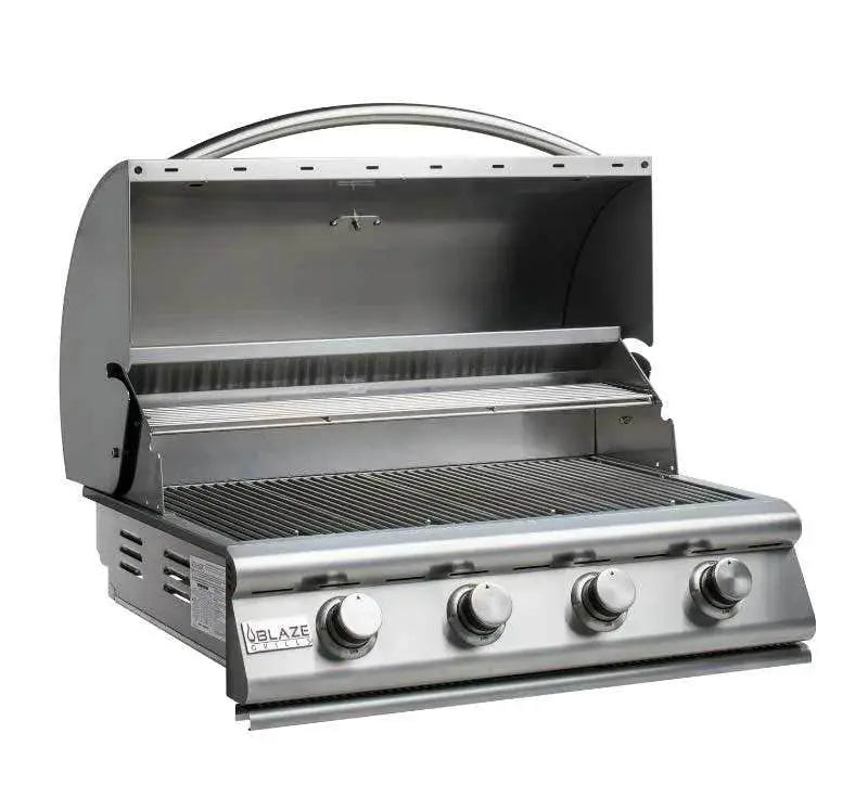 Blaze Grills Prelude LBM 32” 4-Burner Gas BBQ Grill Outdoor Grills