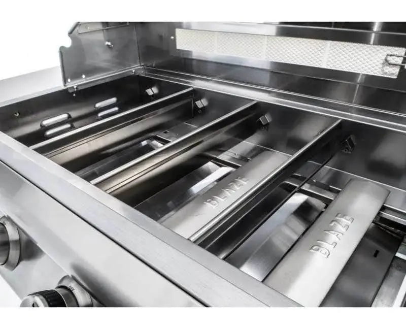 Blaze Grills Premium LTE 32” 4-Burner Gas Grill with Rear Burner and Built-In Lights Outdoor Grills