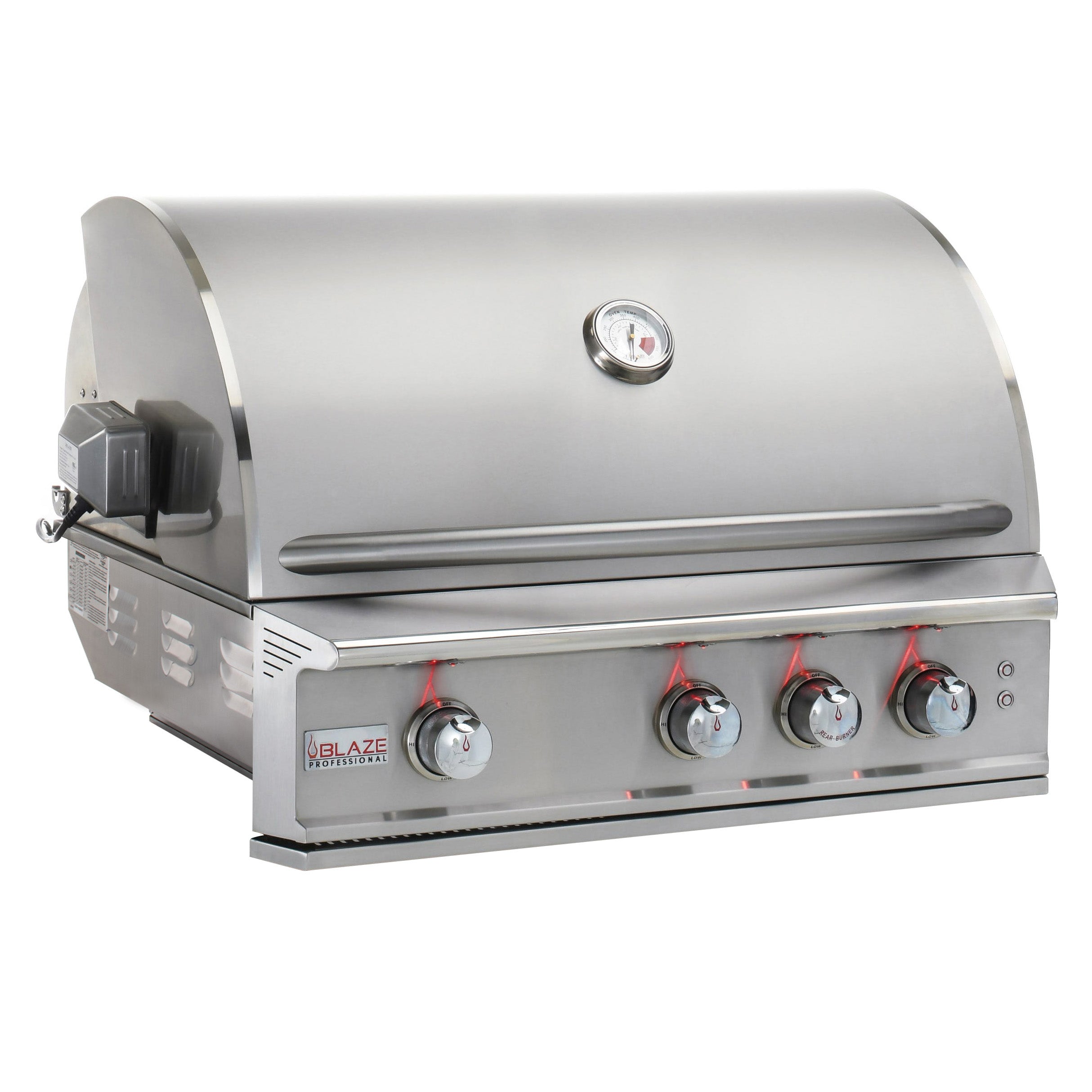 Blaze Professional LUX 34 inch 3 Burner Gas Grill with Rear Infrared Burner BLZ-3PRO