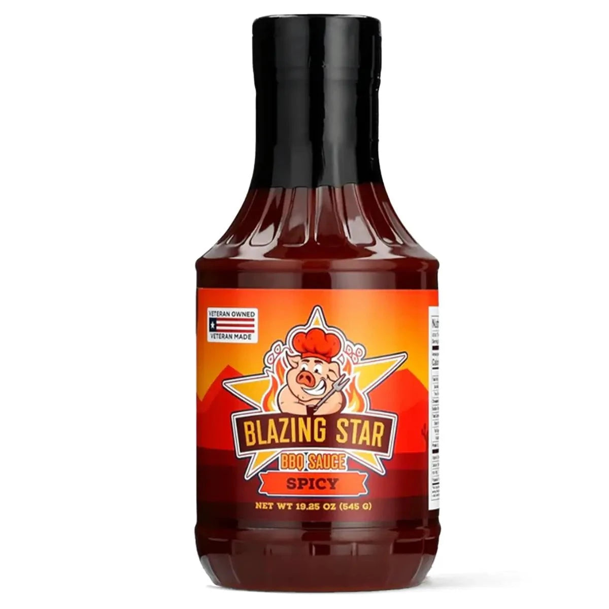 Blazing Star Spicy BBQ Sauce, 19.25 oz Condiments & Sauces 12047889